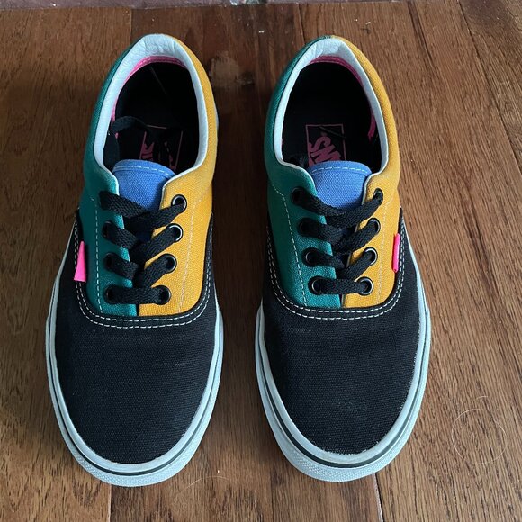 Vans Era Mix & Match Cadmium Yellow Tidepool Unisex M 5.5 W 7 - Picture 2 of 8